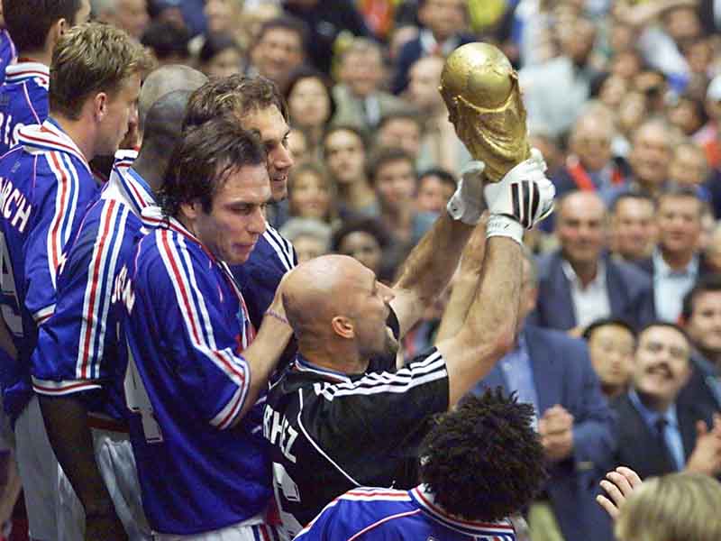 Fabien Barthez từng có quãng thời gian thành công rực rỡ cùng đội tuyển Pháp